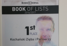 Kochański Zięba i Partnerzy najlepszą polską firmą prawniczą