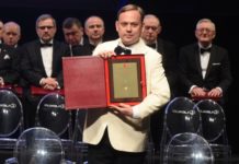 Diament do Statuetki Lidera Polskiego Biznesu dla Kancelarii Prawnej Skarbiec