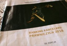 Najlepsze kancelarie i prawnicy w 2018 roku według rankingu „Rzeczpospolitej”