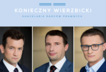 Łukasz Wieczorek nowym wspólnikiem w KWKR Konieczny Wierzbicki i Partnerzy