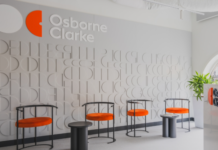 Osborne Clarke dynamicznie rośnie zwiększając obecność na rynku o 80 proc.
