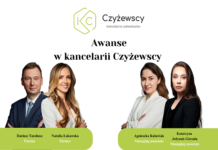 Awanse w kancelarii adwokackiej Czyżewscy