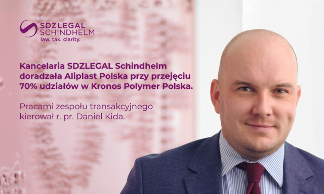 Sukces Działu Prawa Spółek i M&A kancelarii SDZLEGAL Schindhelm